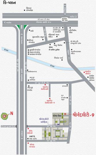 Shree Nand City 9 Images for Location Plan of Shree Nand City 9 1