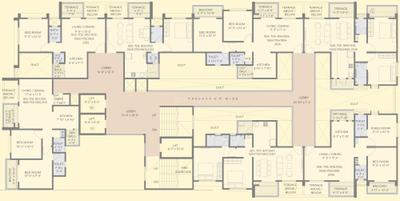 Project Image of 0.0 - 600.09 Sq.ft 1 BHK Apartment for buy in Ganesh Siddhi E Wing