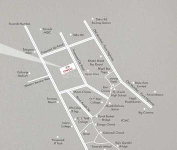 Project Image of 0.0 - 532.0 Sq.ft 2 BHK Apartment for buy in SN Kinjal Pristine Wing A And B