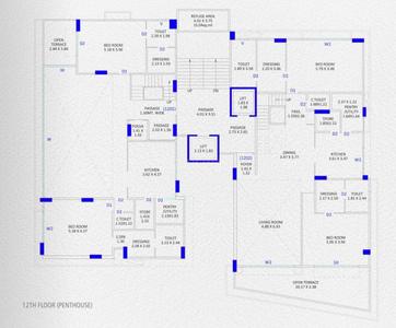 Project Image of 1282.41 - 3532.07 Sq.ft 3 BHK Apartment for buy in S And S Greenopolis