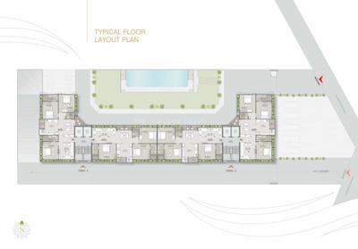 Project Image of 1550 Sq.ft 3 BHK Apartment / Flat for sale in New Gotri for Rs. 7500000
