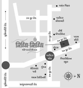Project Image of 0.0 - 1125.37 Sq.ft 3 BHK Apartment for buy in Riddhi Siddhi Apartment