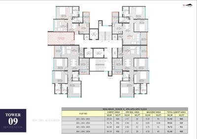 Project Image of 800 Sq.ft 2 BHK Apartment / Flat for sale in Shewalewadi for Rs. 8100000