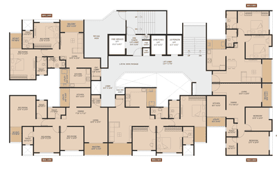 Project Image of 1050 Sq.ft 2 BHK Apartment / Flat for sale in Yewalewadi for Rs. 7500000