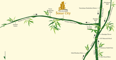 Project Image of 1179.19 - 1204.59 Sq.ft 3 BHK Apartment for buy in Devaloke Sonar City Phase III