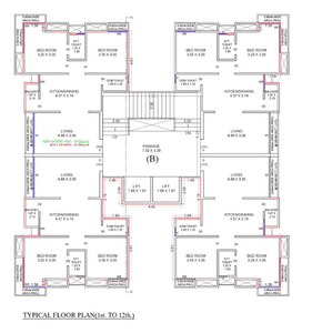 Project Image of 622.37 - 633.13 Sq.ft 2 BHK Apartment for buy in Ramdev B K Heights