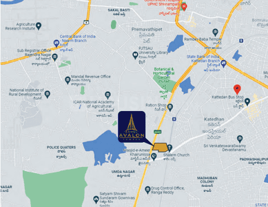 Project Image of 1214.0 - 2047.0 Sq.ft 2 BHK Apartment for buy in Mirage Anmol Avalon Towers