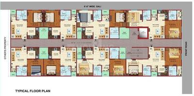 Project Image of 590.0 - 890.0 Sq.ft 1 BHK Apartment for buy in Levitate Sai Vatika