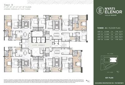 Project Image of 2427 Sq.ft 3.5 BHK Apartment / Flat for sale in Bibwewadi for Rs. 48000000