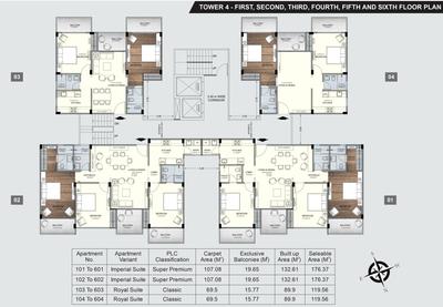 Project Image of 748.09 - 5435.0 Sq.ft 2 BHK Apartment for buy in Manglam River Valley Phase I