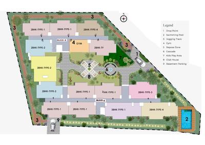 Project Image of 725.0 - 1313.53 Sq.ft 2 BHK Apartment for buy in Tapovan Tranquil