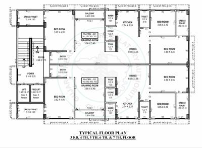 Project Image of 1245.92 - 1247.32 Sq.ft 3 BHK Apartment for buy in Swapneel Spiti