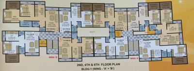 Project Image of 184.0 - 1076.0 Sq.ft 1 BHK Apartment for buy in Gauri Vinayak Shubham Paradise ABCDEF Wing