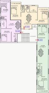 Project Image of 637.0 - 1149.0 Sq.ft 2 BHK Apartment for buy in Tirupati Enclave