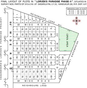 Project Image of 1800.0 - 9000.0 Sq.ft Residential Plot Plot for buy in Vasundhara Lorvens Paradise