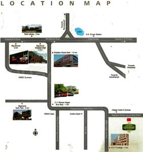 Project Image of 1075.0 - 1182.0 Sq.ft 2 BHK Apartment for buy in A Rahman Sri Sai Green Wood