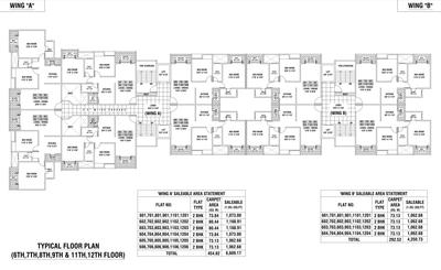 Project Image of 0.0 - 787.17 Sq.ft 2 BHK Apartment for buy in Pawar Riseonic