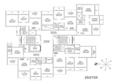 Project Image of 452.0 - 643.0 Sq.ft 1 BHK Apartment for buy in Marathe Tower