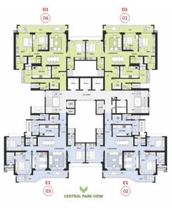 Project Image of 2568 Sq.ft 4 BHK Apartment / Flat for sale in Siddharth Vihar for Rs. 41800000