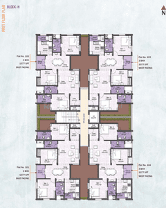 Project Image of 572.0 - 1576.0 Sq.ft 1 BHK Apartment for buy in VGN Stafford