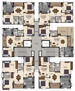 Project Image of 915.0 - 1290.0 Sq.ft 2 BHK Apartment for buy in Ramaniyam Syndicate