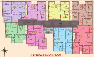 Project Image of 955.0 - 1985.0 Sq.ft 2 BHK Apartment for buy in V P Red Stone Enclave