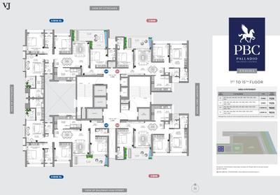 Project Image of 1125.0 - 1620.0 Sq.ft 3 BHK Apartment for buy in Vilas Palladio Balewadi Central Phase 1