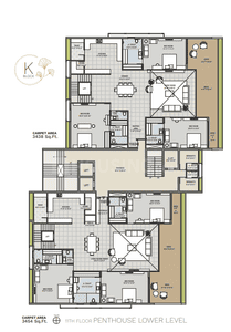 Project Image of 1911.0 - 6203.0 Sq.ft 3 BHK Apartment for buy in Avadh Ercole