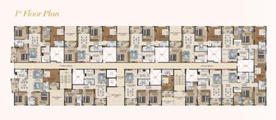 Project Image of 1164.0 - 1662.0 Sq.ft 2 BHK Apartment for buy in Goldmedal Pristine 60