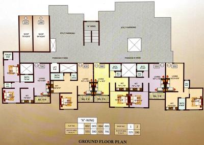 Project Image of 295.0 - 635.0 Sq.ft 1 RK Apartment for buy in Sai Shraddha Park