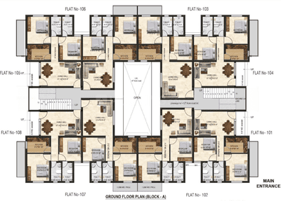 Project Image of 670.03 - 895.0 Sq.ft 2 BHK Apartment for buy in Chandra Anandam