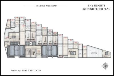 Project Image of 518.17 - 869.29 Sq.ft 1 BHK Apartment for buy in Space Sky Heights