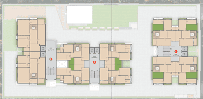 Project Image of 1945 Sq.ft 3 BHK Apartment / Flat for sale in Bopal for Rs. 8300000