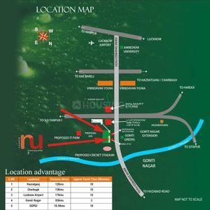 Project Image of 540.0 - 785.0 Sq.ft 1 BHK Apartment for buy in Paarth NU
