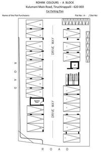 M Anandaselvi Rohini Colours Cluster Plan for car parking 1