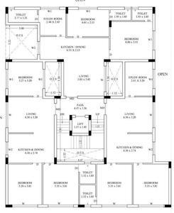 Project Image of 684.37 - 701.81 Sq.ft 3 BHK Apartment for buy in Shree Harikrushna
