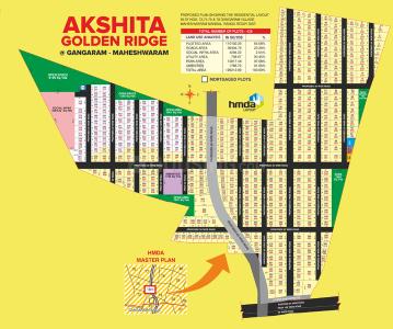 Project Image of 1224.0 - 4500.0 Sq.ft Residential Plot Plot for buy in Akshita Golden Ridge