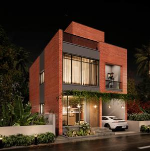 Sameera Vajralayam Villas Elevation 1