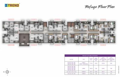 Project Image of 551.0 - 1034.64 Sq.ft 1 BHK Apartment for buy in Saheel Itrend City Life
