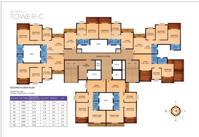 Project Image of 207.31 - 528.08 Sq.ft 1 RK Apartment for buy in Tharwani Vedant Millenia Happiness Phase II Wing C