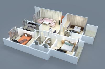 Project Image of 0.0 - 404.0 Sq.ft 1 BHK Apartment for buy in Dange Seagull Bldg 3
