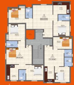 Project Image of 727.0 - 1349.0 Sq.ft 2 BHK Apartment for buy in Sri Balaji