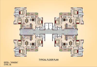 Project Image of 1400.0 - 2945.0 Sq.ft 2 BHK Apartment for buy in Eiffel Vivassa Estate
