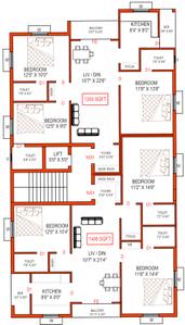 Project Image of 0.0 - 1293.0 Sq.ft 3 BHK Apartment for buy in Perfect Panthea