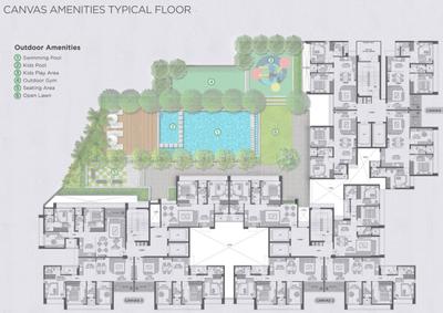 Project Image of 605.25 - 850.03 Sq.ft 2 BHK Apartment for buy in Shapoorji Pallonji The Canvas Residences