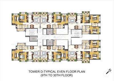 Project Image of 434.0 - 1051.0 Sq.ft 1 BHK Apartment for buy in Tycoon Epicentre
