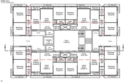 Project Image of 0.0 - 1100.07 Sq.ft 3 BHK Apartment for buy in K P Neo Platinum