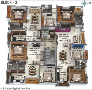 Project Image of 0.0 - 984.0 Sq.ft 2 BHK Apartment for buy in Sai Sansthan