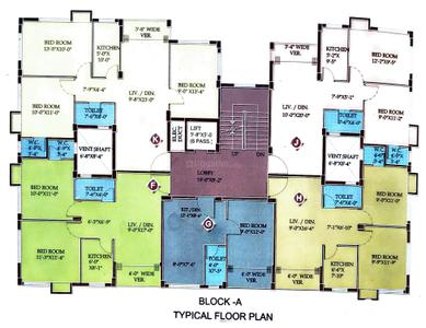 Project Image of 546.0 - 1431.0 Sq.ft 1 BHK Apartment for buy in Griham Apartment