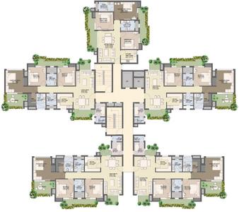 Project Image of 1300.0 - 5709.0 Sq.ft 2 BHK Apartment for buy in Agrante Beethoven 8